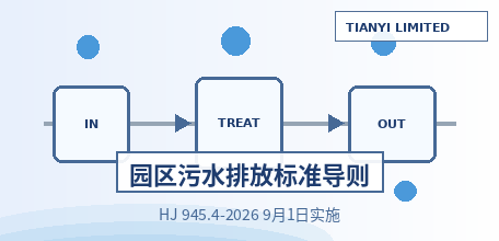 【中国大陆】HJ 945.4-2026《工业园区污水集中处理设施水污染物排放标准制订技术导则》9月1日起实施，园区污水排放标准制修订有了统一技术遵循